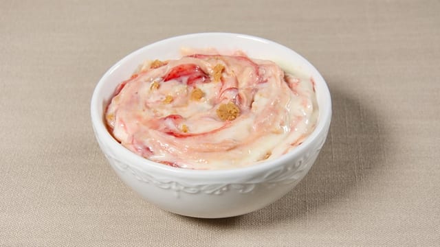 Strawberry Cheesecake Delight.