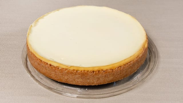 The Father's Table New York Style Cheesecake.